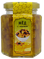 Мёд башкирский с изюмом