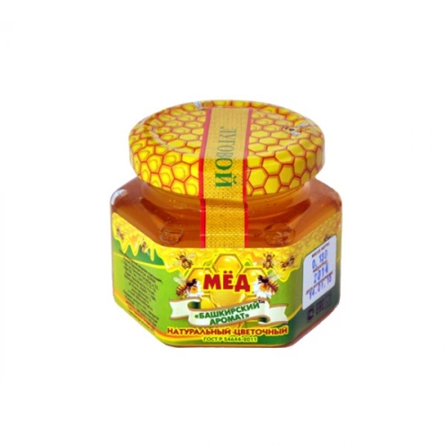 Мёд башкирский цветочный натуральный 180 г